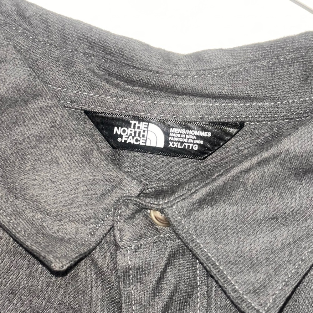 The North Face Gray Casual Button Down Shirt - Picture 2 of 8